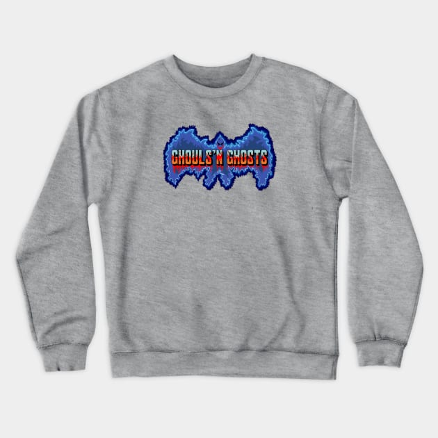 Mod.2 Arcade Ghouls 'n Ghosts Video Game Crewneck Sweatshirt by parashop